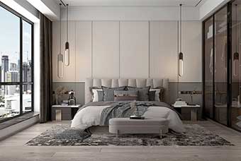 荆州现代风格-卧室