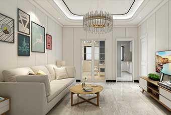 荆州现代风格-客厅