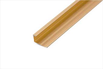 荆州航空纤维墙咔铝合金边条（钛金氧化）
