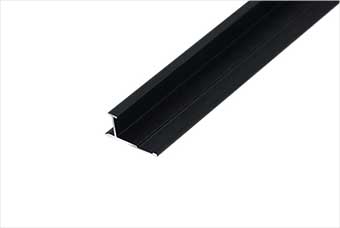 荆州航空纤维墙咔铝合金中条（哑黑氧化）