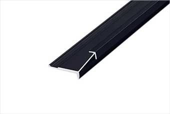 荆州航空纤维墙咔铝合金阳角线（哑黑氧化）