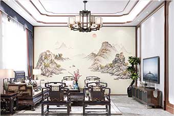 荆州森佰汇航空纤维墙咔（巴山蜀水）