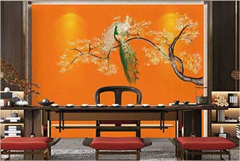 荆州森佰汇航空纤维墙咔（春花秋月）